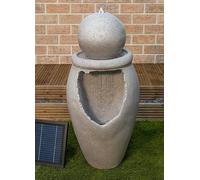 Streetwize Orb on Vase Solar Water Feature