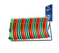 Streetwize - Pack of 1 Heavy Duty Ice Scraper/Squeegee | Removable Mini Scraper For Wing Mirrors | Windscreen Anti-Scratch, Frost Remover, De-Icer | Colour May Vary SWPBS2