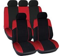Streetwize Arizona Seat Cover Set -Black/Red One Size Black