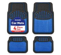 Streetwize - Revelation Blue Trim Car Mat Set Interior Floor Protection
