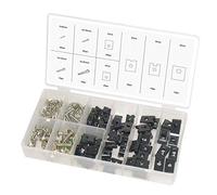 Streetwize SC9 Screw & U-Type Cushion Speed Clips Assortment - 170 pcs