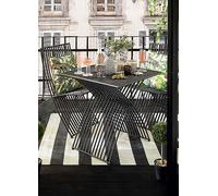 Streetwize Shelby 3pc Black Bistro Set Black