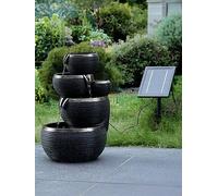 Streetwize Solar-Powered Water Feature - Natural Cascade