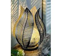 Streetwize Solar Metal Flower with Crackle Ball