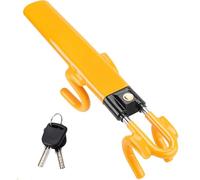 Streetwize - Steering Wheel Lock Twin Bar, Steering Lock, Car Anti-Theft Device, High Visibility, Heavy Duty, Universal Fit, Adjustable Length,2 Keys SWTBL