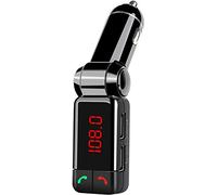Streetwize SWBLUE5 Bluetooth/FM Transmitter - In-car Audio Adapter with USB Charging Port, FM & Music Play, Car Audio Accessory