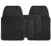 Streetwize SWCM99 Rubber Mat Sets Valour - Black (4 Pieces)