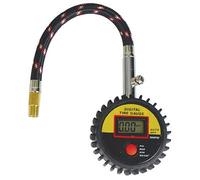 Streetwize SWDTG3 Digital Tyre Pressure Gauge Hose 100PSI Bar KPA LCD Display