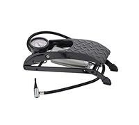 Streetwize SWFP1 Single Foot Pump - Tyre Inflator Pedal - Maintain Tyre Pressure, No More Flat Tyres - Folding, Portable High Pressure Inflation