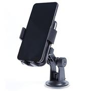 Streetwize - SWGH10 Dashboard and Windscreen Phone Mount, Phone Holder - Easy One Touch, Anti-Slip Foam Padded Arms, Strong Suction Cup