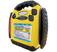 Streetwize SWPP1 Portable Power Pack - 900 Amp Emergency Jump Starter with 260 psi Air Compressor, 12 V Battery, Adapter Kit, LED Warning Lights