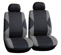 Streetwize SWSC57 Polyester Front Seat Covers - Grey (6 Pieces)