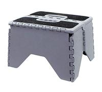 Streetwize SWSTEP1 Foldable Anti-Slip Step Tread, Polypropylene - Stackable Step Stool Walking Mobility Aid w/Sand Rubber Tread, Carry Handle for Garden, Stairs, Bathroom