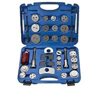 Streetwize SWTOOL35 Brake Wind Back Tool Set - 35 Pieces - Reaction Plate Hex Keys Rewind Set to Retract Calliper, Swap Break Pads, Rotate Pistons