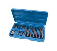 Streetwize SWTOOL38 Torx Bit Set 15 pcs [30mm, 75mm] Bit Kit Screwdriver, Nut Driver Set Carry Case | Home, Motoring Repair Torx Driver