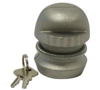 Streetwize- Universal Trailer Hitch Coupler Lock - Heavy-Duty Steel Anti-Theft Lock with 2 Keys, Fits Most Caravans & Trailers, Secure & Easy to Use