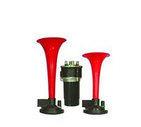 Streetwize - Twin Air and Trumpet Horn - 12V - Ideal For: Cars, Stag Parties, Football and Parties