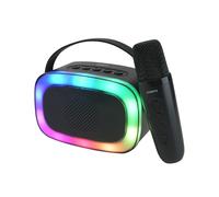 Streetz K100 Wireless Karaoke Speaker With Microphone, Black