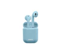 True Wireless Stereo Earbuds with Charging Case Streetz Blue One Size
