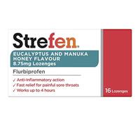 Strefen Eucalyptus and Manuka Honey 16 Lozenges