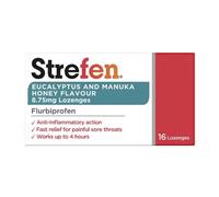 Strefen Eucalyptus and Manuka Honey Flavour 8.75mg Lozenges 16 Lozenges 16 Tablet
