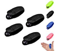 Strehenmo Pureliefs Weight Loss Clip, Aculief Migraine Relief Clip, 4pcs Acu+ Sugar Control LI4 Acupressure Point Clip (Black)