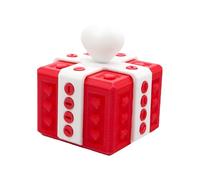 Streich Spielzeug - 3D Druck 7 x 6.5 x 6.5 cm | Party Accessory with Festliche Scherz-Puzzle Box, Für Kinder, Jugendliche & Erwachsene | Zu Weihnachten, Geburtstag & Feiern