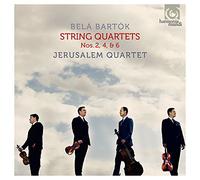 Jerusalem Quartet – Béla Bartók: String Quartets Nos. 2, 4 & 6 – CD – Harmonia Mundi