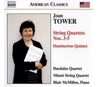 Miami String Quartet – Tower: String Quartets Nos. 3-5