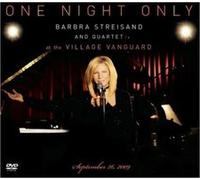 STREISAND - ONE NIGHT ONLY QUARTET AT - CD - J3z