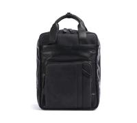 Strellson Brick Lane backpack leather 42 cm laptop compartment black