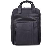 Strellson Brick Lane backpack leather 42 cm laptop compartment black