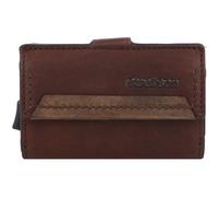 Strellson Camden c-three Credit card case Leather 7 cm brown