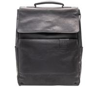 Strellson Hyde Park Theodore Business backpack Leather 43 cm Laptop compartment black