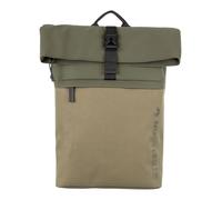 strellson laptop backpack with laptop compartment Alperton Eddie Backpack Olive Night