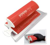 STREND PRO Premium Surface Spatula 25 cm with Z Handle Professional Z Spatula Set for Drywall, Plasterer, Rustproof Stainless Steel Kingle 0.3 mm, Smoothing Spatula, Facade Spatula