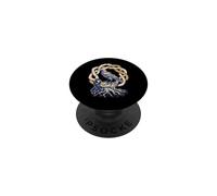 Strenght Forged Within - Norse Viking Raven Colon Cancer PopSockets Adhesive PopGrip