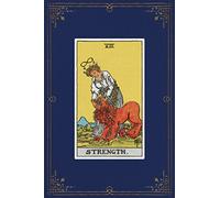 Strength: 120 Blank Lined Pages, 6 X 9 College Ruled Notebook, Strength Tarot Card - Antique Vintage Style Journal, Diary, Notebook (Tarot Card ... Vintage Style - Tarot Card Notebooks)