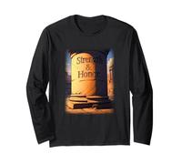 Strength and Honor Roman Pillar Long Sleeve T-Shirt
