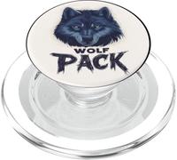 Strength and Loyalty with the Wolf Pack Design PopSockets PopGrip for MagSafe