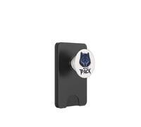 Strength and Loyalty with the Wolf Pack Design PopSockets PopWallet for MagSafe
