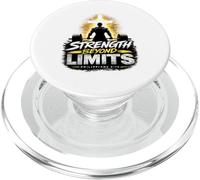 Strength Beyond Limits Philippians 4:13 Faith Christian Gym PopSockets PopGrip for MagSafe