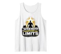 Strength Beyond Limits Philippians 4:13 Faith Christian Gym Tank Top
