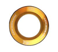 Strength Bike Flat Crown Race Erosion Resistant Aluminum Easy Installation Not Tool Required for Smooth Riding General Fit Bike Headsets Cover