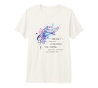 Strength Comes Form Overcoming The Things Growth Mindset Tee Premium T-Shirt