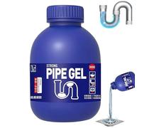 Strength Drain Cleaner Powerful Pipe, 300 ML Sink and Drain Cleaner, Dissolves Grease, Hair and Food Waste, Fast Acting, Gental Formula Works in 30 Minutes, No Dilution, Easy to Use