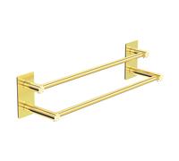 Strength Enemy Towel Rail, Bath Towel Rail 2-Tier SUS304 (60 cm, Gold)