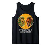 Strength & Heritage Two Lions Half Jamaican Half Irish Roots Tank Top