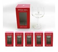 Strength & Honour | 6 x Whitley Neill Neal Handcrafted Gin Balloon Goblet Glasses | New & Boxed | Pub BAR Fathers Day