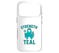 Strength In Teal Awareness Case for iPhone 17 Pro